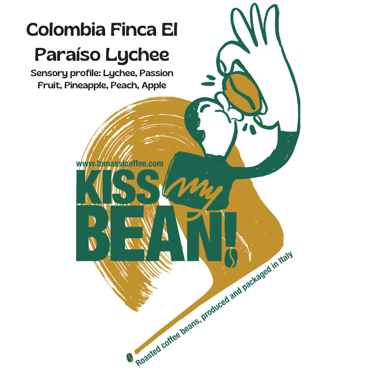 Caffè specialty Colombia Finca El Paraíso Lychee, fermentazione anaerobica con litchi, in grani e macinato – Tomassi Coffee