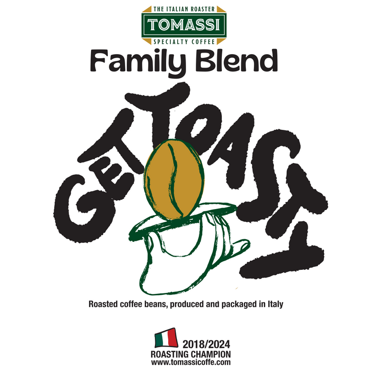 Caffè specialty Family Blend, blend Rwanda Kenya Etiopia – Tomassi Coffee