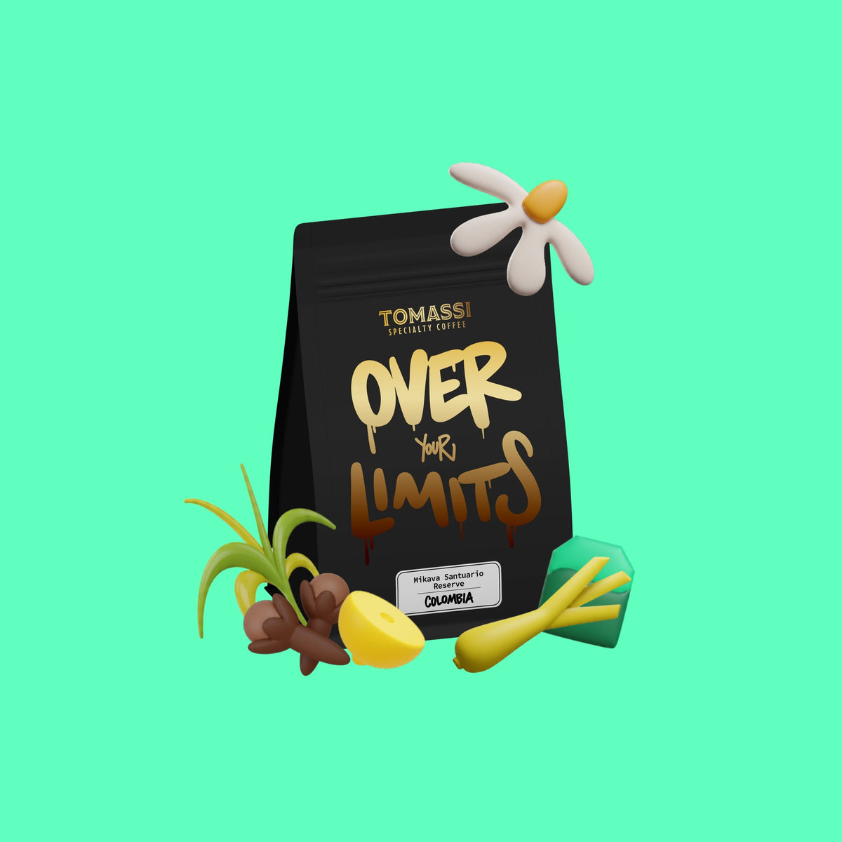 Caffè specialty Colombia Gesha Mikava Santuario Reserve, naturale carbonic maceration – Tomassi Coffee