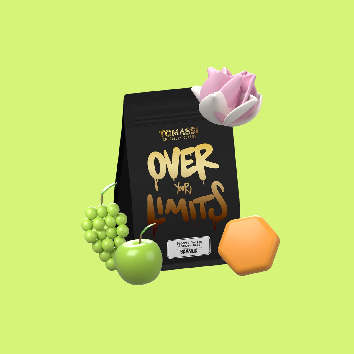 Caffè specialty Brasile Daterra Yellow Aramosa BV31, naturale anaerobico – Tomassi Coffee